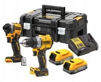 DEWALT ZESTAW DCD800+DCF850 POWERSTACK DCK2051E2T