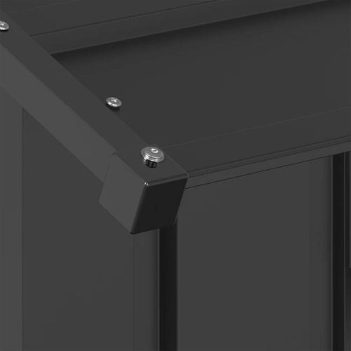 Buda dla psa z dachem, 83x130x85 cm, stal galwanizowana na Arena.pl