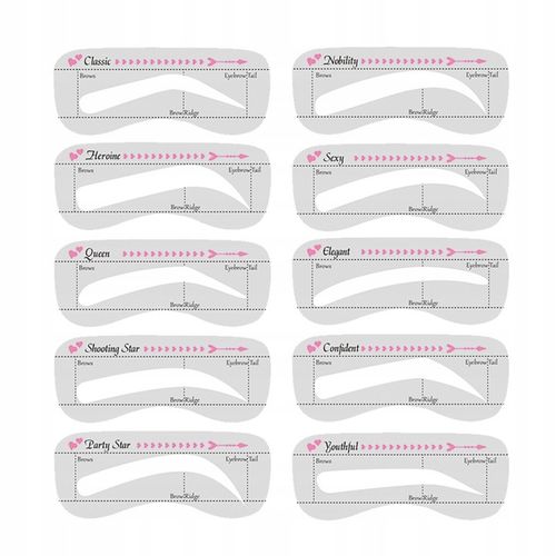 STEMPEL DO BRWI POMADA BRĄZOWY CZARNY 2 KOLORY NR1 na Arena.pl