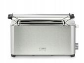 CASO DESIGN CLASSICO T4 toster, opiekacz z rusztem, stal