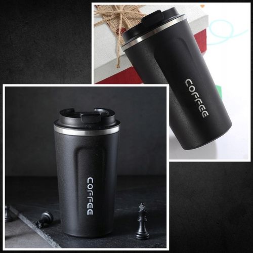 KUBEK TERMICZNY TERMOS 510 ML WYŚWIETLACZ EKRAN LCD NA KAWĘ HERBATĘ SMART na Arena.pl