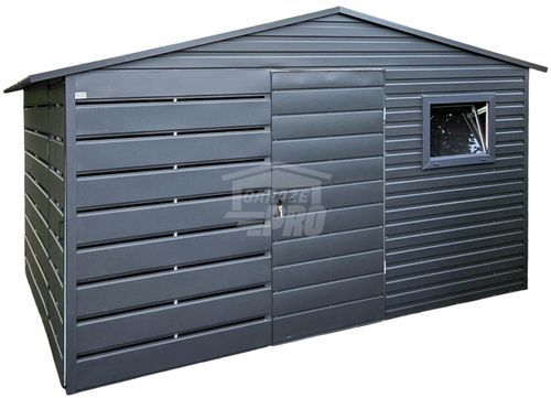 Schowek Domek Ogrodowy 2,5x3,5 wiata 1x3,5 drzwi okno GP624 na Arena.pl