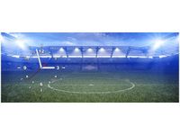 100X40CM ZEGAR STADION OBRAZ