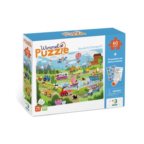 Puzzle Dodo Wspaniały Transport 60 Elementów 300561 na Arena.pl