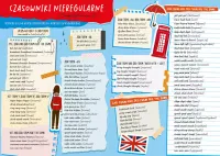 Podkładka Na Biurko, Angielski. Czasowniki Nieregularne, B3