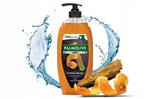 PALMOLIVE MEN żel pod prysznic męski 3x750 ml na Arena.pl