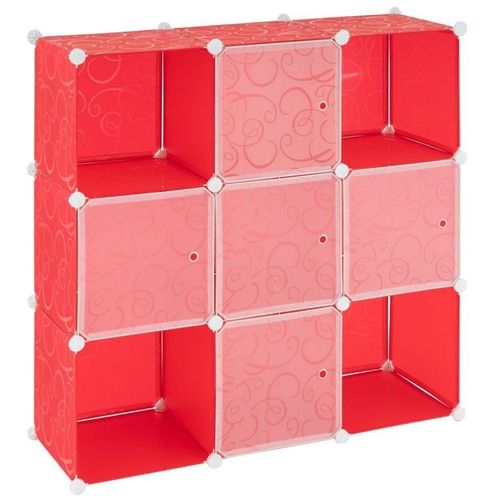 Czerwony regał RED RACK - system wtykowy na Arena.pl