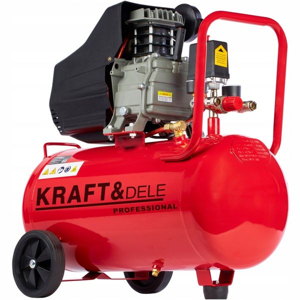 KOMPRESOR OLEJOWY SPRĘŻARKA 50L 9 BAR zdjęcie 1