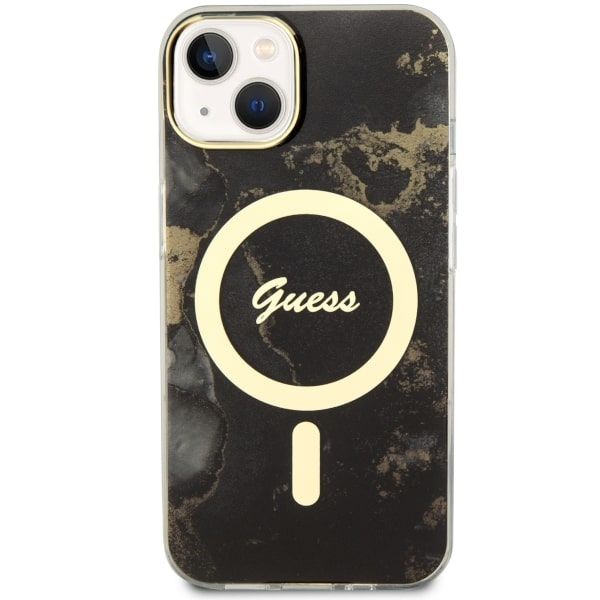 Etui Guess do iPhone 15, iPhone 14, iPhone 13, Czarny, MagSafe zdjęcie 3