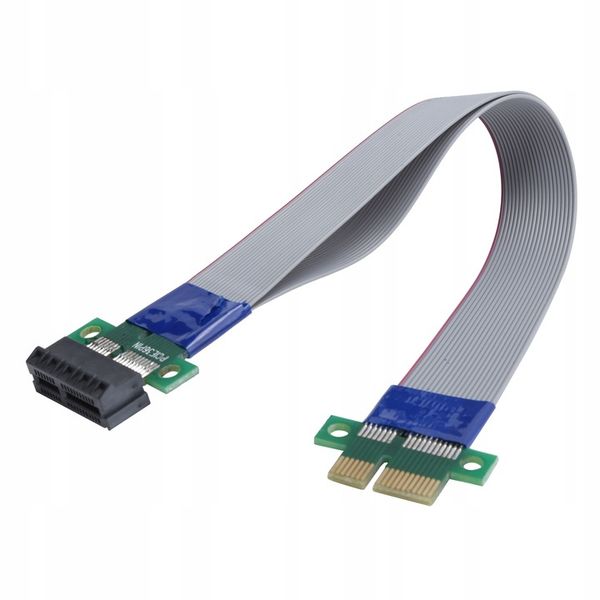 TAŚMA RISER PCI-E PCIE PCI EXPRESS 1X - 1X 26CM zdjęcie 15
