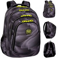 CP PLECAK SZKOLNY MŁODZIEŻOWY CZARNY DUŻY DLA CHŁOPCA 3D