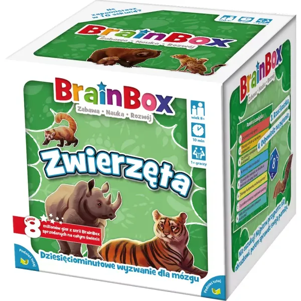 Gra BrainBox Zwierzęta zdjęcie 1