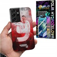 ETUI DO SAMSUNG S21 ULTRA - FC BARCELONA LEWANDOWSKI PIŁKARSKIE + FOLIA