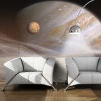 Fototapeta - Mała i duża planeta 250x193