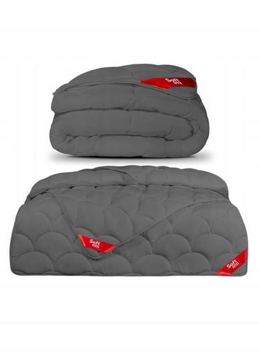 KOŁDRA CAŁOROCZNA ANTYALERGICZNA 140X200 SZARA Z POLSKI CIEPŁA 4 PORY ROKU na Arena.pl