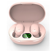 Słuchawki bluetooth E6s różowy