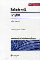 Rachunkowość zarządcza Analiza i interpretacja