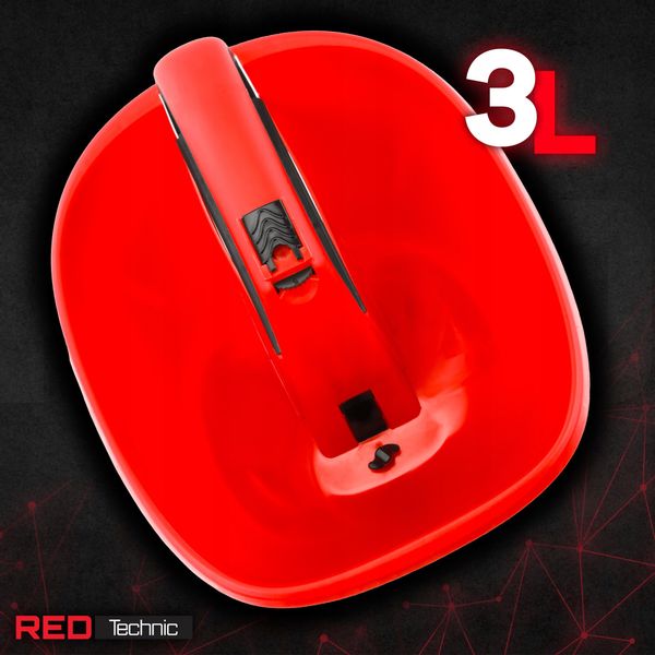 SIEWNIK AKUMULATOROWY ROZSIEWACZ DO NASION TRAWY NAWOZU 3L RED TECHNIC zdjęcie 2