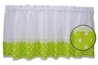 Zazdrostka bawełniana zielona wiosenna 200 x 60 cm