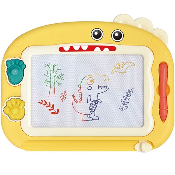 WOOPIE Znikopis Tablica Magnetyczna Kolorowa + 2 Stempelki Dinozaur zdjęcie 6