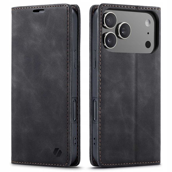 Spacecase Wallet Iphone 17 Pro Black zdjęcie 9