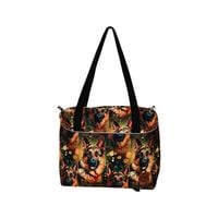 Torbo Plecak Damski 3w1 z owczarkiem niemieckim