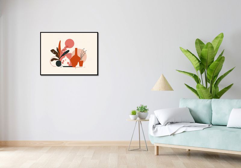 Plakat 80x60cm Ciepłe Gesty zdjęcie 4