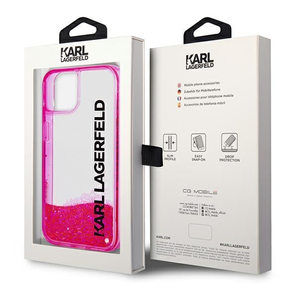 Etui Karl Lagerfeld do iPhone 15 Plus, iPhone 14 Plus, Różowy zdjęcie 8