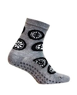 SKARPETKI WZOROWANE ABS 6-11 LAT 30-32 black.g95/wz.290 na Arena.pl