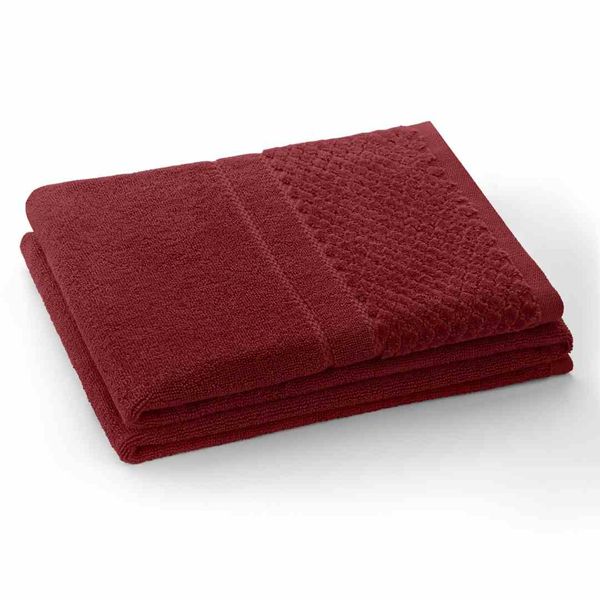 TOWEL/AH/RUBRUM/D.RED/50x90 zdjęcie 3