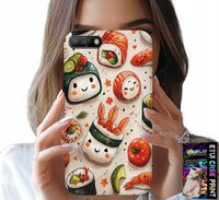 ETUI DO HUAWEI Y6 2018 - SŁODKIE UŚMIECHNIĘTE SUSHI OBUDOWA CASE