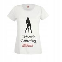Koszulka T-SHIRT na WIECZÓR PANIEŃSKI z imieniem