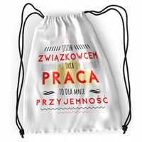 Plecak Dla Związkowca Sportowy Szkolny Worek Torba Z Nadrukiem Ze Zdjęciem