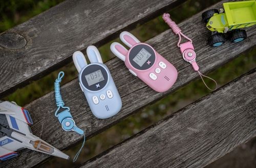 KRÓTKOFALÓWKI WALKIE TALKIE DLA DZIECI REDLEAF XJ11 KRÓLICZKI 8 KANAŁÓW 3KM na Arena.pl