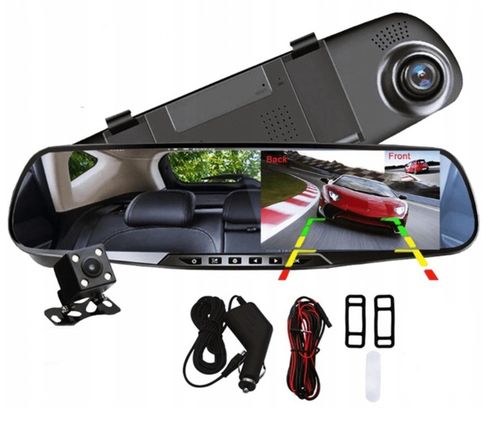 WIDEOREJESTRATOR KAMERA COFANIA LUSTERKO FULL HD na Arena.pl