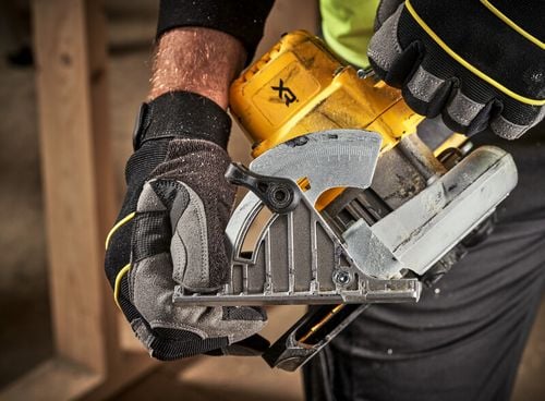 pilarka tarczowa akumulatorowa 165mm xr bl 18v 2*5.0ah - dw dcs565p2 na Arena.pl