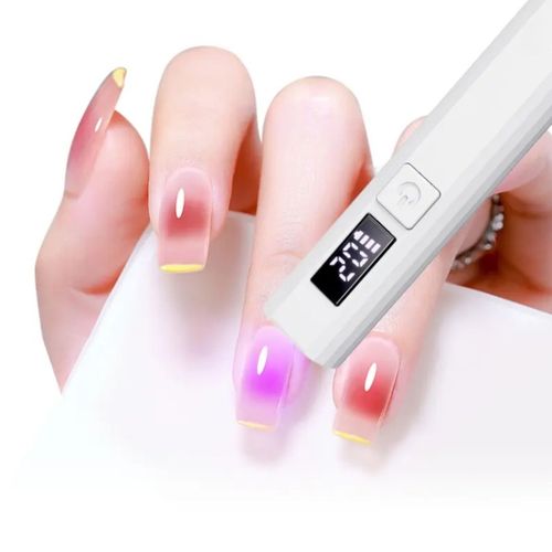 LAMPA UV LED MINI LATARKA UV LED DO PAZNOKCI BEZPRZEWODOWA USB C + na Arena.pl