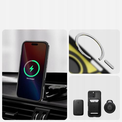 Etui Spigen Tough Armor ”T” Magsafe do iPhone 16 Pro black na Arena.pl