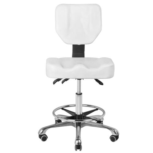 Taboret kosmetyczny A-4299 biały na Arena.pl