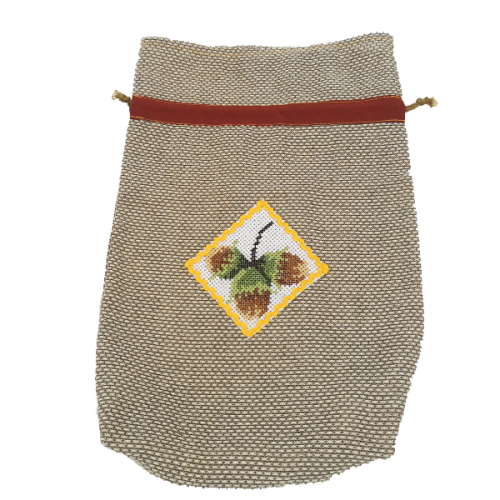 Lniany worek (36 cm) zdjęcie 1