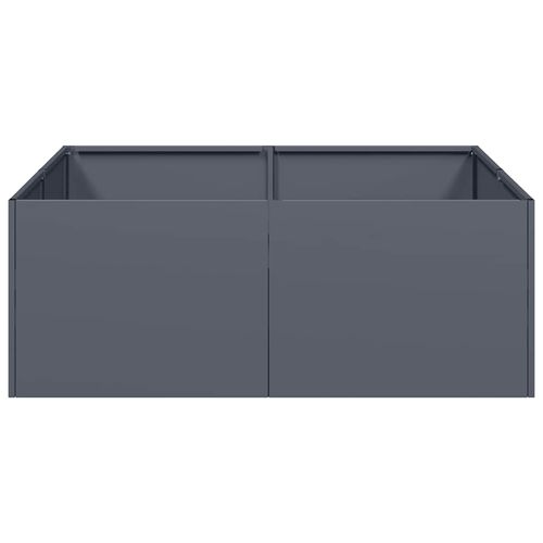 Doniczka Antracyt 80x80x30 cm Stal na Arena.pl