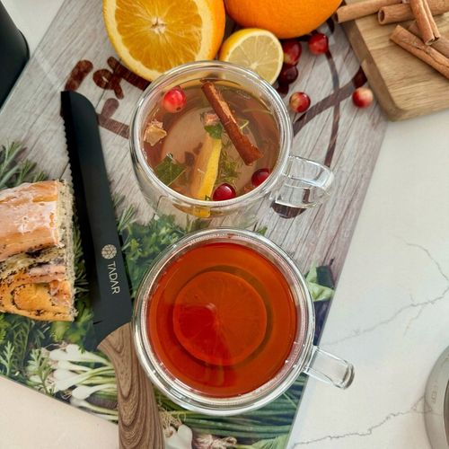 Duże SZKLANKI TERMICZNE do kawy 350ml komplet szklanek 2 szt. Sublime Mona na Arena.pl