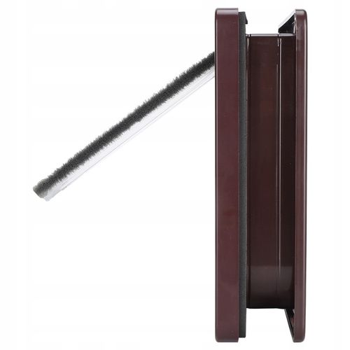 DRZWI Z KLAPĄ DLA KOTA/PSA BRĄZOWY M brąz na Arena.pl