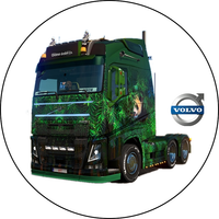 Opłatek na tort Urodziny Tir Scania Volvo Mercedes DAF Ciągnik Siodłowy