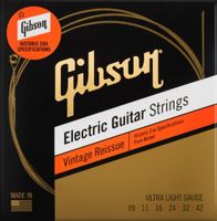 Struny do gitary elektrycznej 9-42 Vintage Reissue Nickel Gibson SEG-HVR9