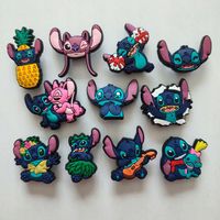11x przypinki do butów crocs charms ozdoby LILO I STITCH Disney sandały