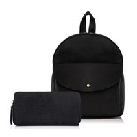 zestaw upominkowy dla niej zup-23-bl: plecak t-18-bl portfel t-08-bl