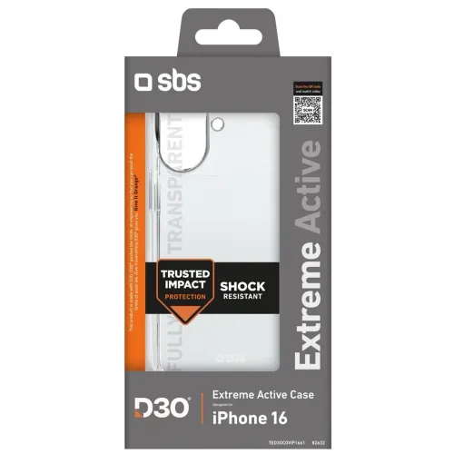 Etui SBS Extreme Active D3O do iPhone 16e - przezroczyste na Arena.pl