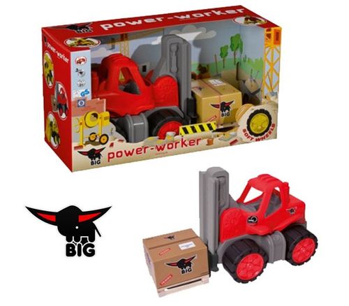 BIG Samochód Power Worker Wózek Widłowy na Arena.pl