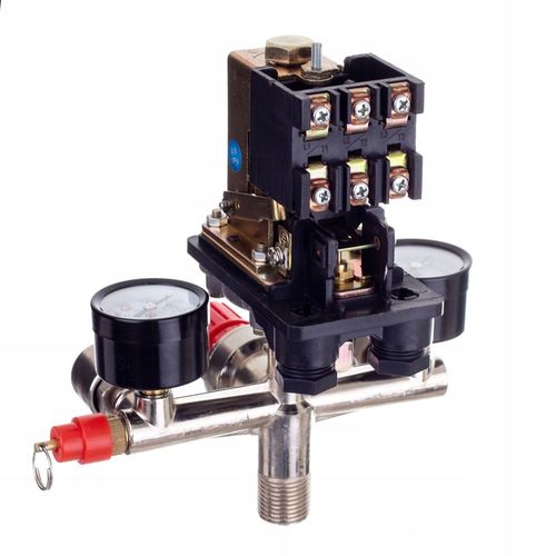 WYŁĄCZNIK CIŚNIENIOWY 1/2 CAL DO KOMPRESORA 3 FAZY 400V PRESOSTAT na Arena.pl